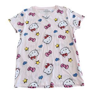 Hello Kitty Girls Tee Graphic Pink Multi Size L 14/16
